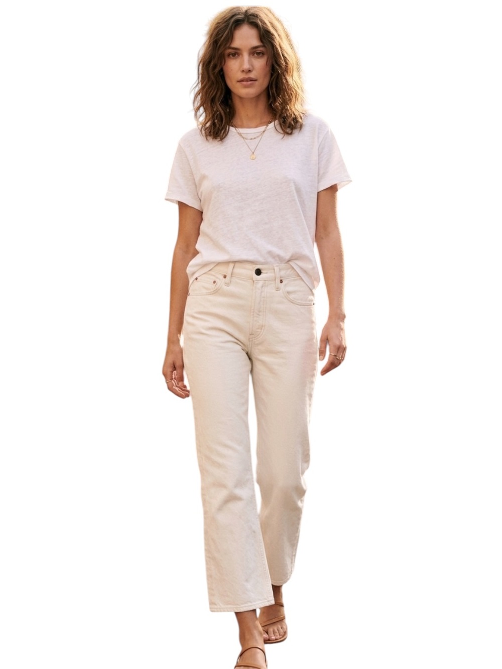 Rag & Bone Mya High Rise Ankle Flare Jeans 
Organic Cotton 25 (28x25.75)
II